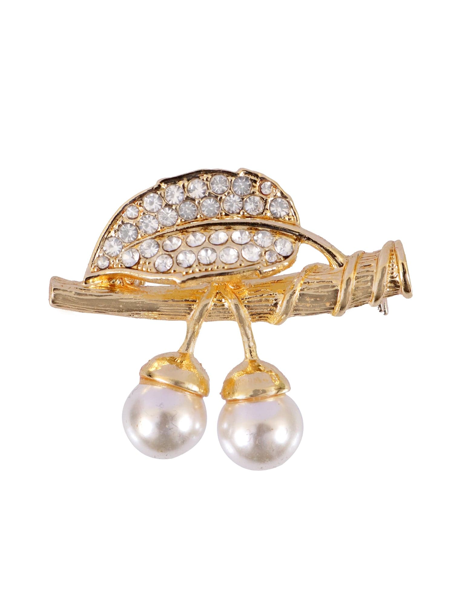 Nature-Inspired Leaf Brooch Pin – Elegant Fashion Accessory for Women