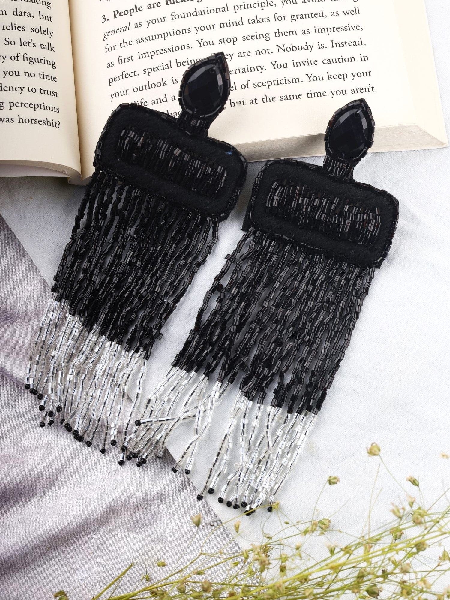 Handmade Beaded Drop Earrings – Artisan Crafted Unique Jewellery for Women Online