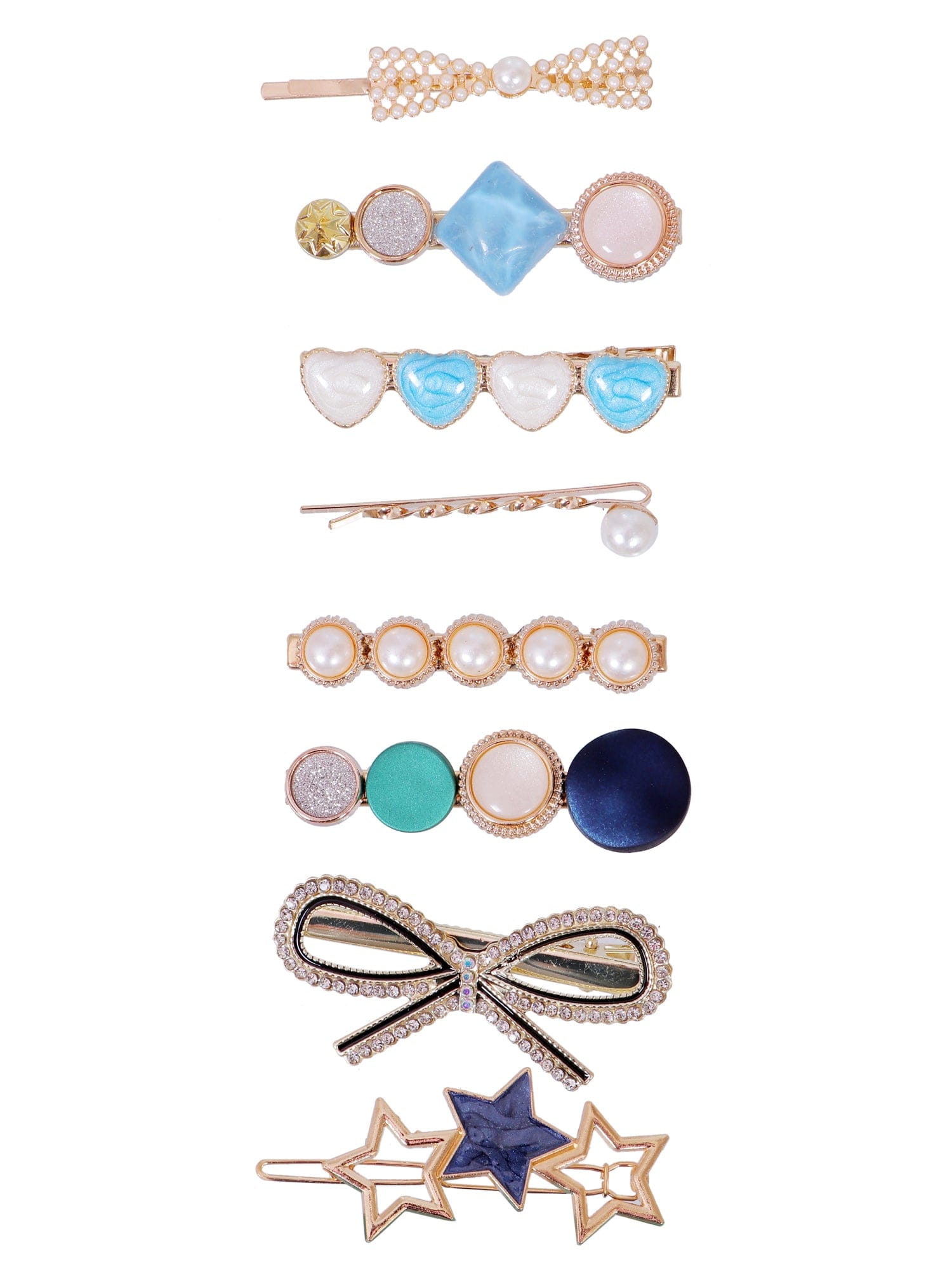 Adorn Your Tresses: Fancy & Gold Hair Pins for Women and Girls