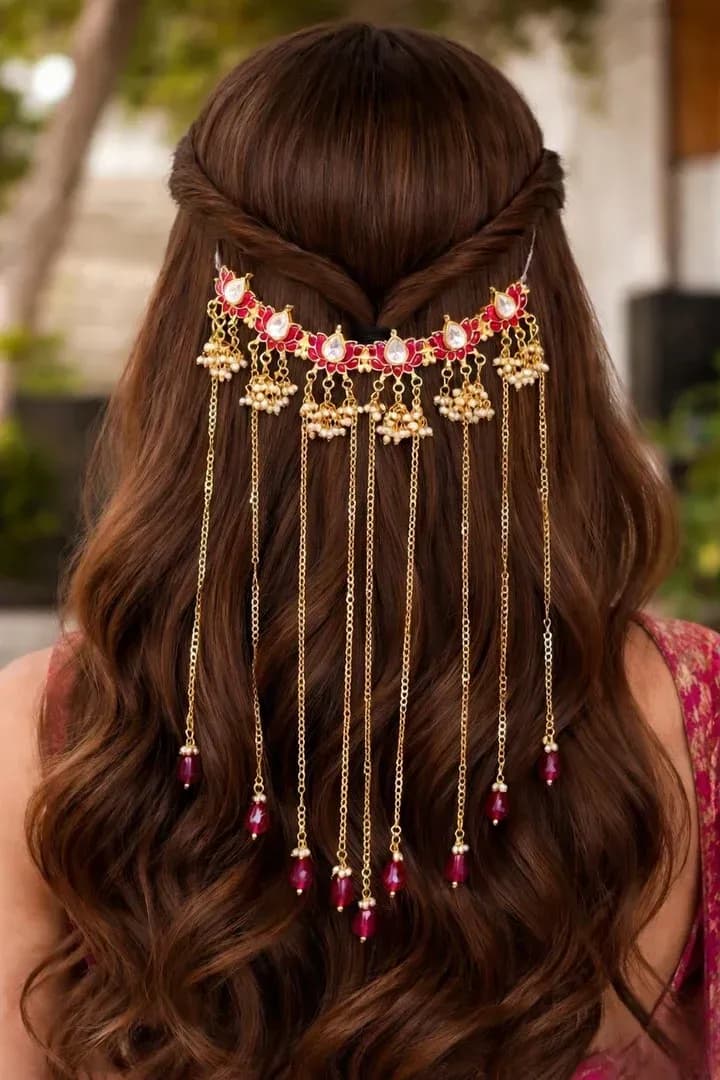 Blossoming Lotus - Flower-Enriched Hair Accessories for Women