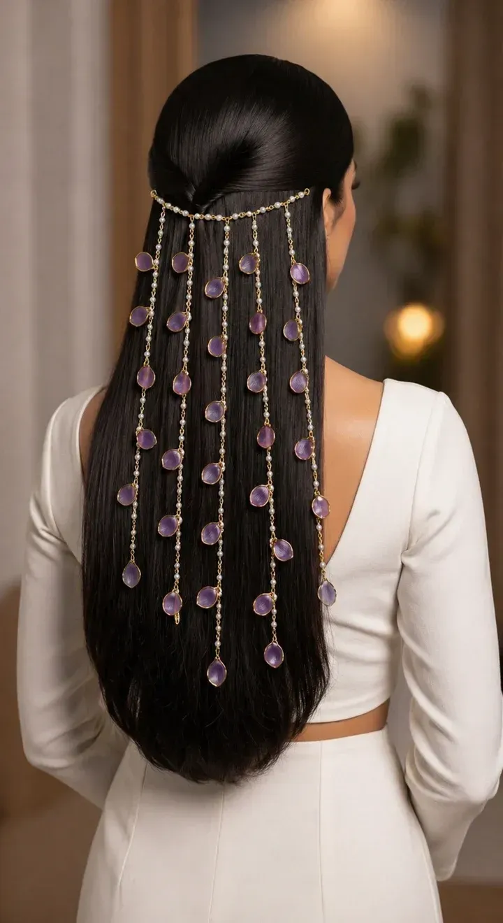 Elegance Unleashed: Pink Bridal Hair Accessories & Bride Hair Clip Combo