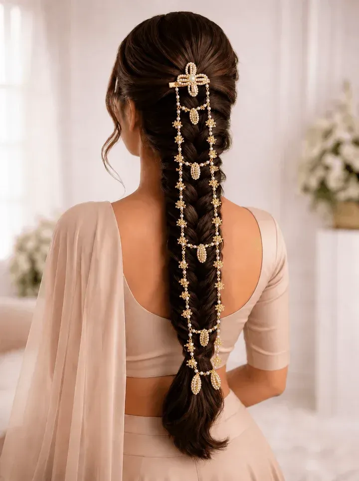 Bridal Bliss - Cowrie Shell Hair Accessories for Weddings & Engagements