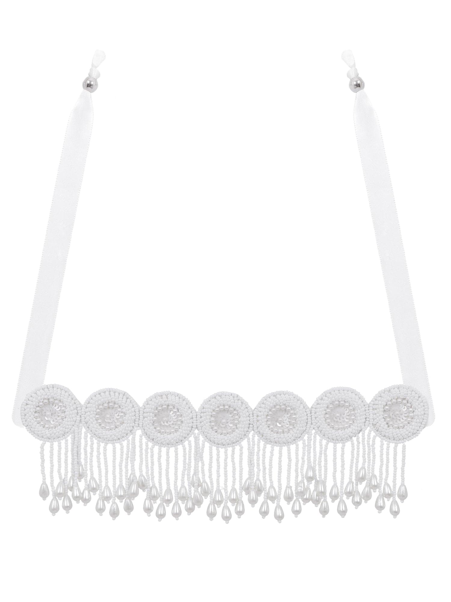Artisan Crafted Fabric and Beaded Unique Necklace Designs