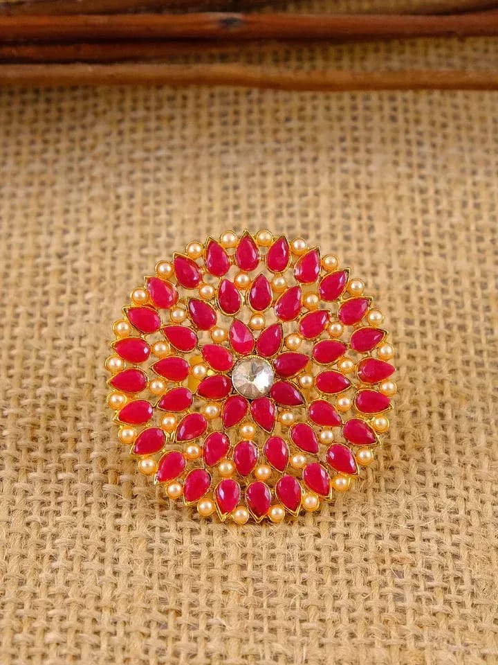 Stunning Pink Meenakari Ring for Women, Party Jewelry Ideal for Gifts & Special Occasions