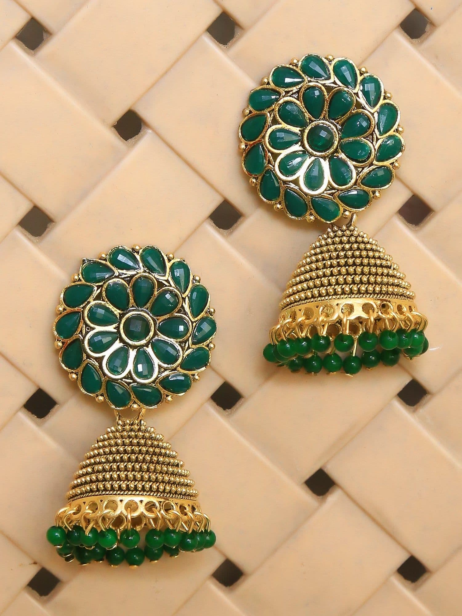 Elegant Jhumki Earrings: Fashionable Traditional Jhumka for Women