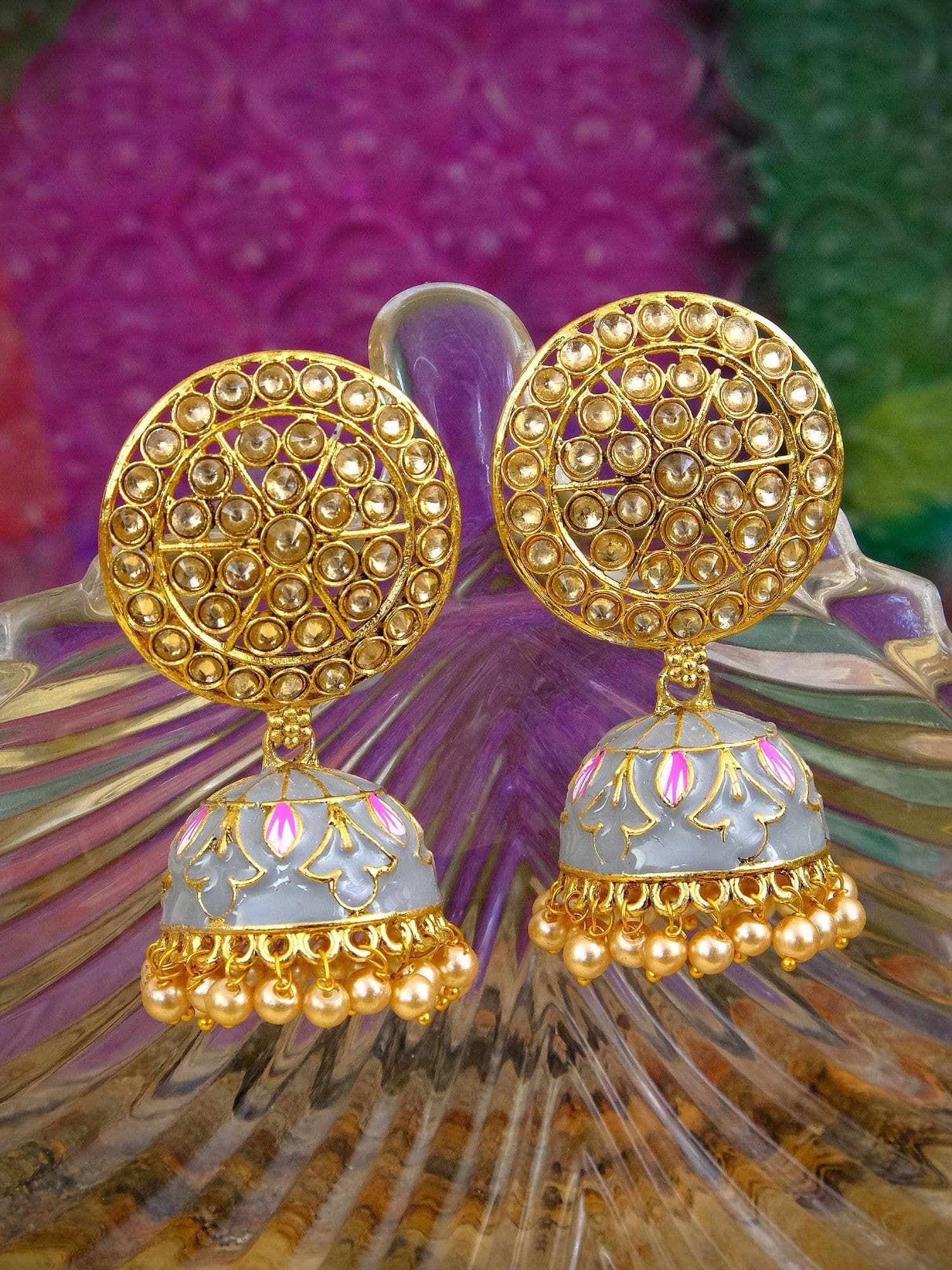 Classic Twist - Traditional Jhumka Styled Jhumki Earrings