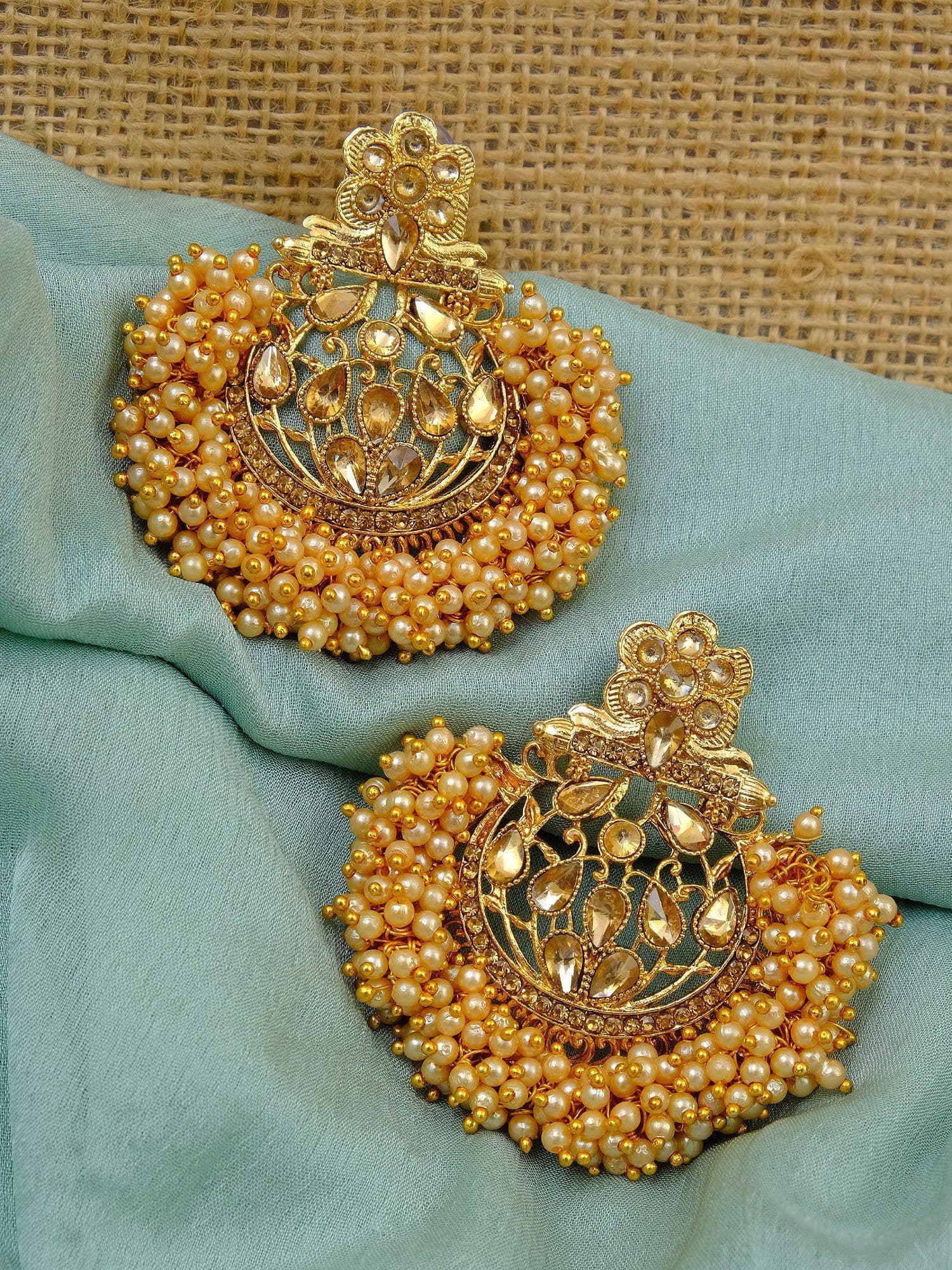 Elegance Unleashed: Traditional Jhumki Earrings for Fashionistas
