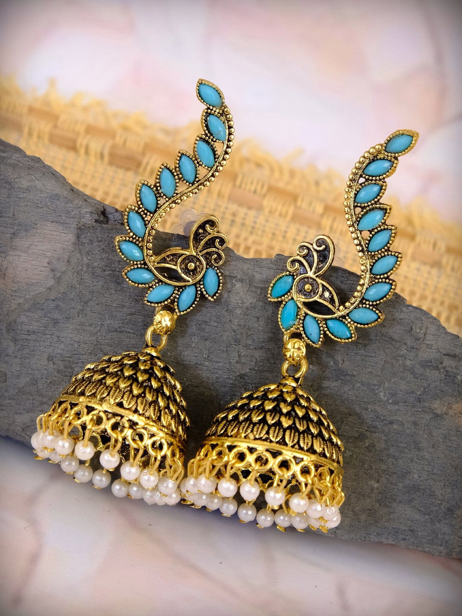 Elegant Traditional Jhumki Earrings for Chic Women