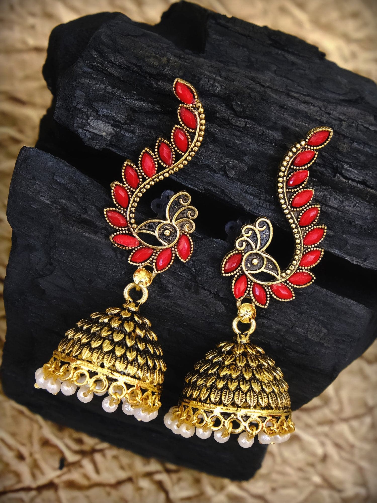 Classic Jhumki Earrings: Traditional Jhumka for Stylish Divas