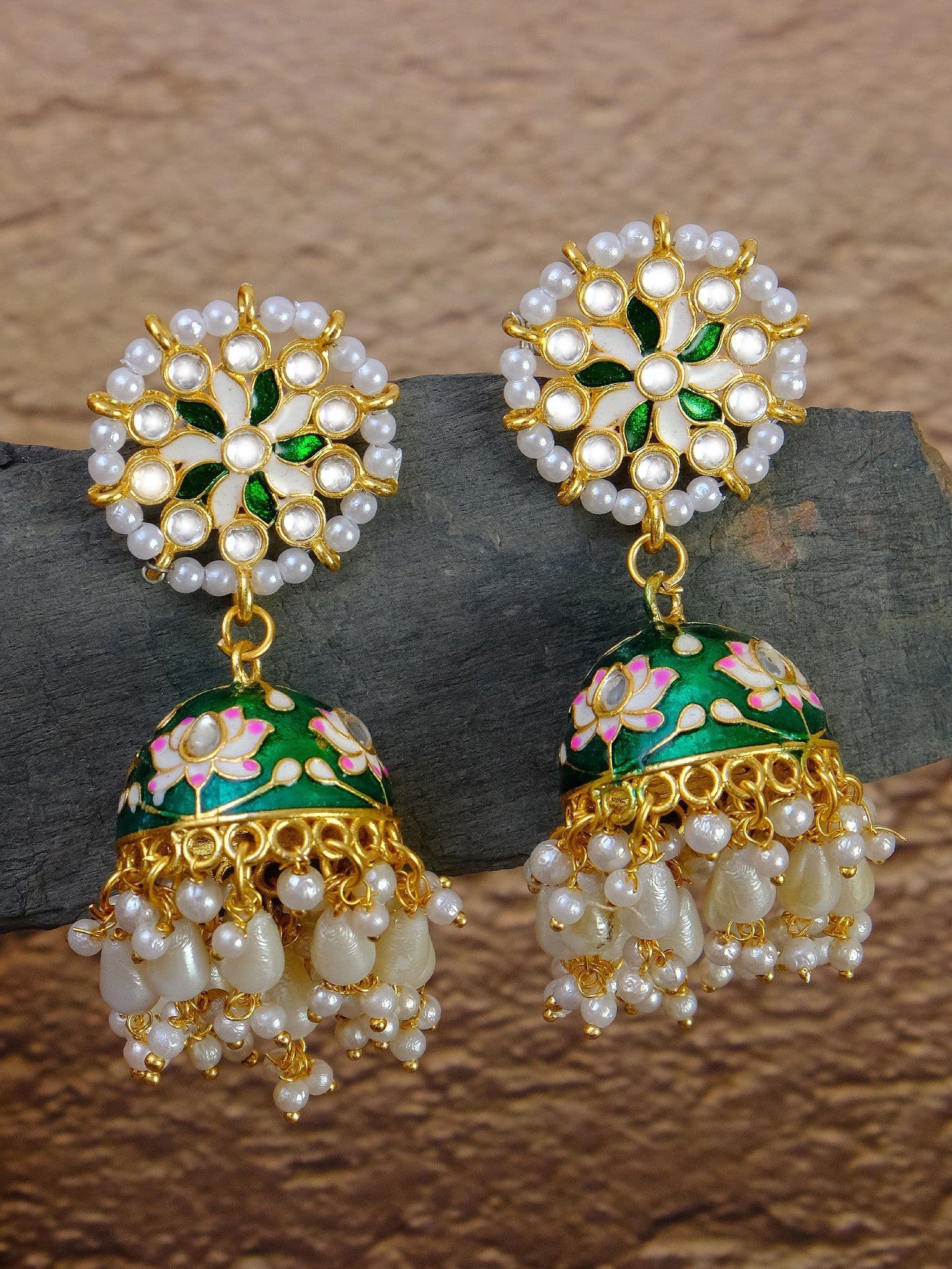 Elegance Unveiled: Traditional Jhumki Earrings for Fashionistas