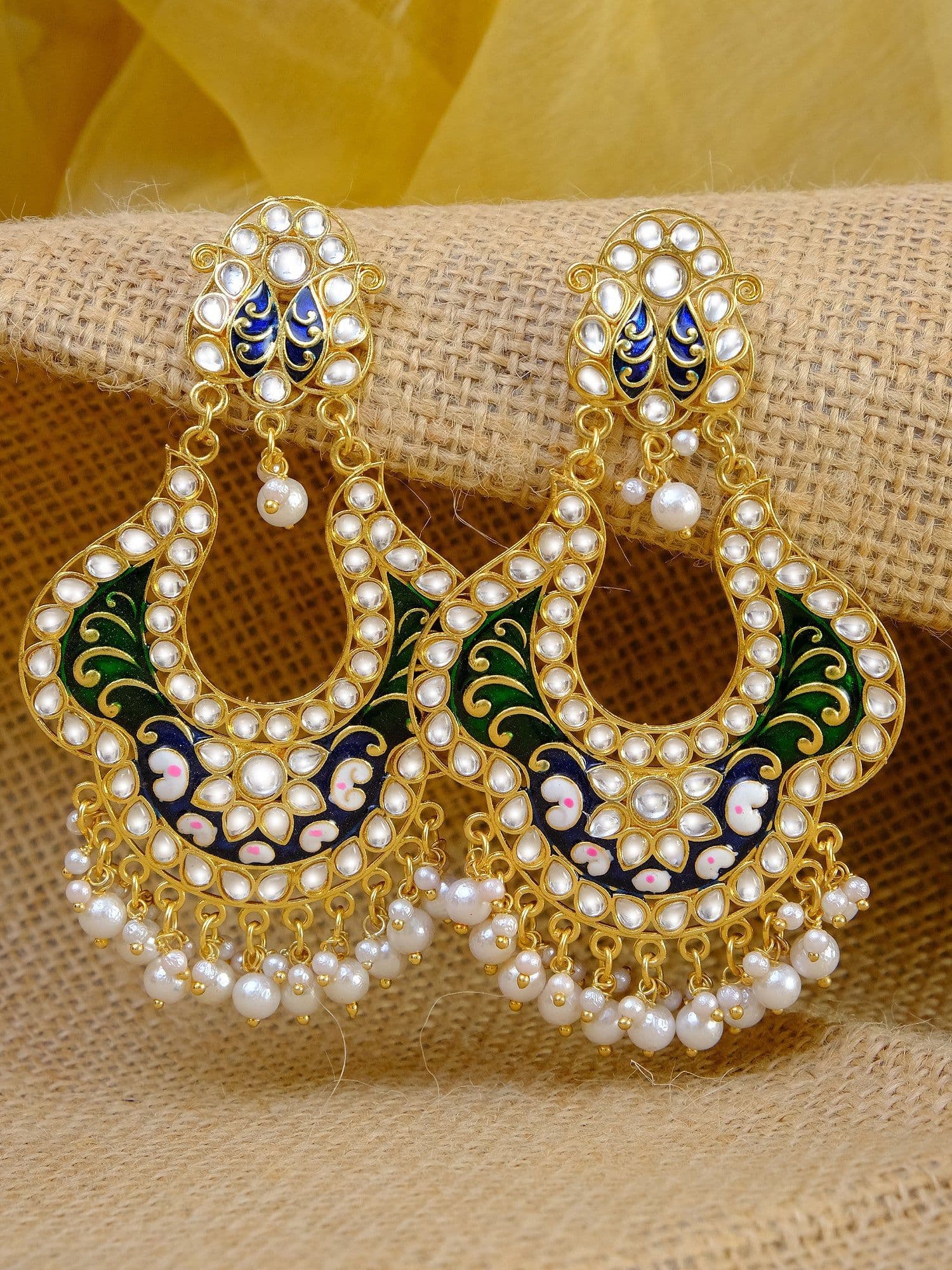 Glamorous Traditional Jhumki Earrings for Fashionistas