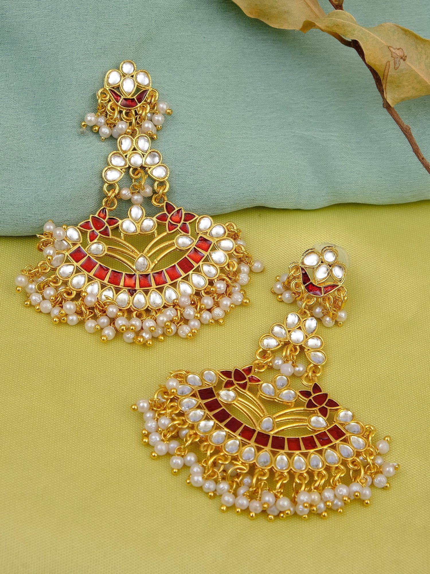 Traditional Charm Jhumki Earrings for Fashionable Females