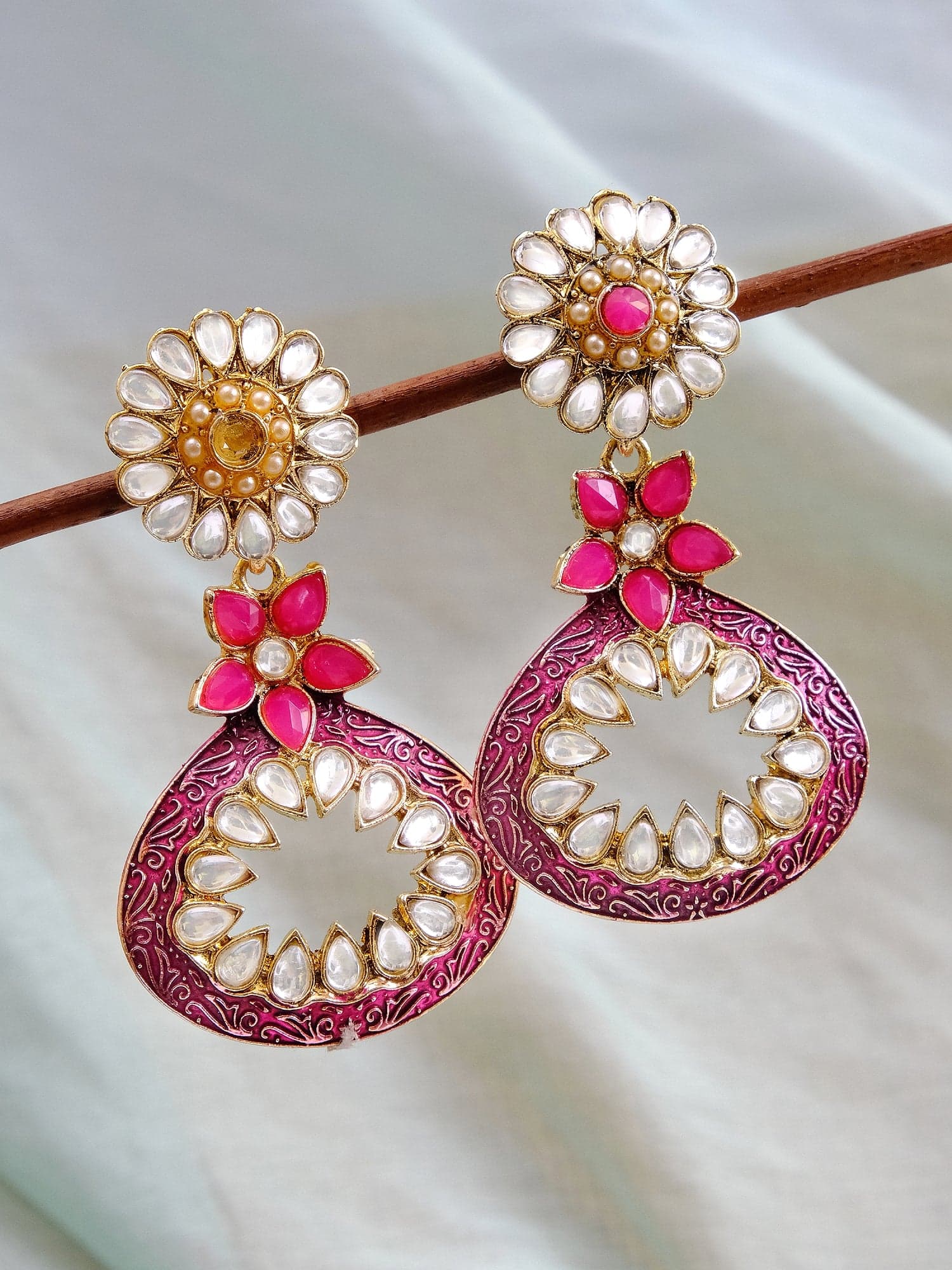 Elegant Tradition: Jhumki Earrings for the Modern Fashionista