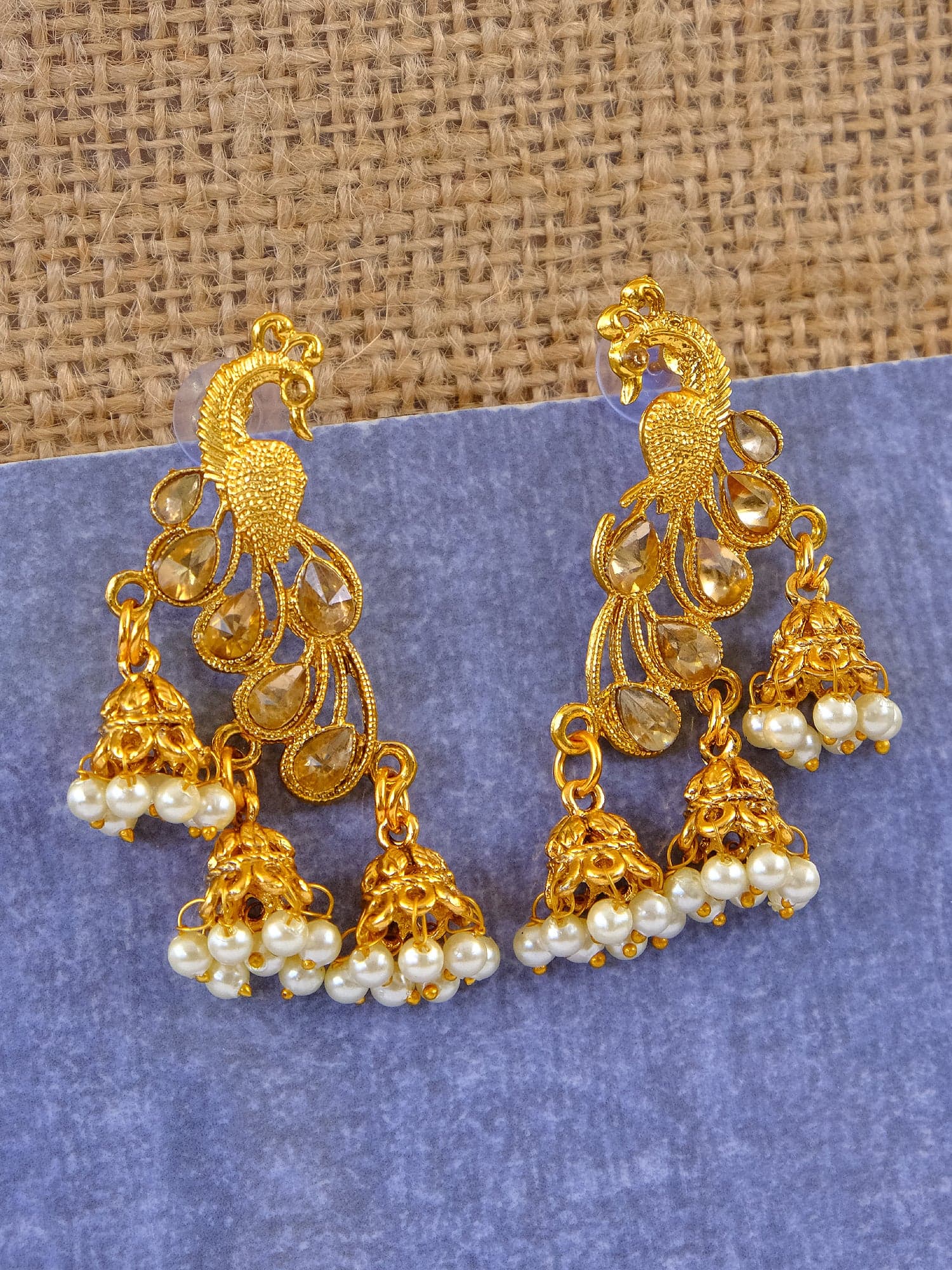 Graceful Glam: Traditional Jhumki Earrings for Fashion Forward Women