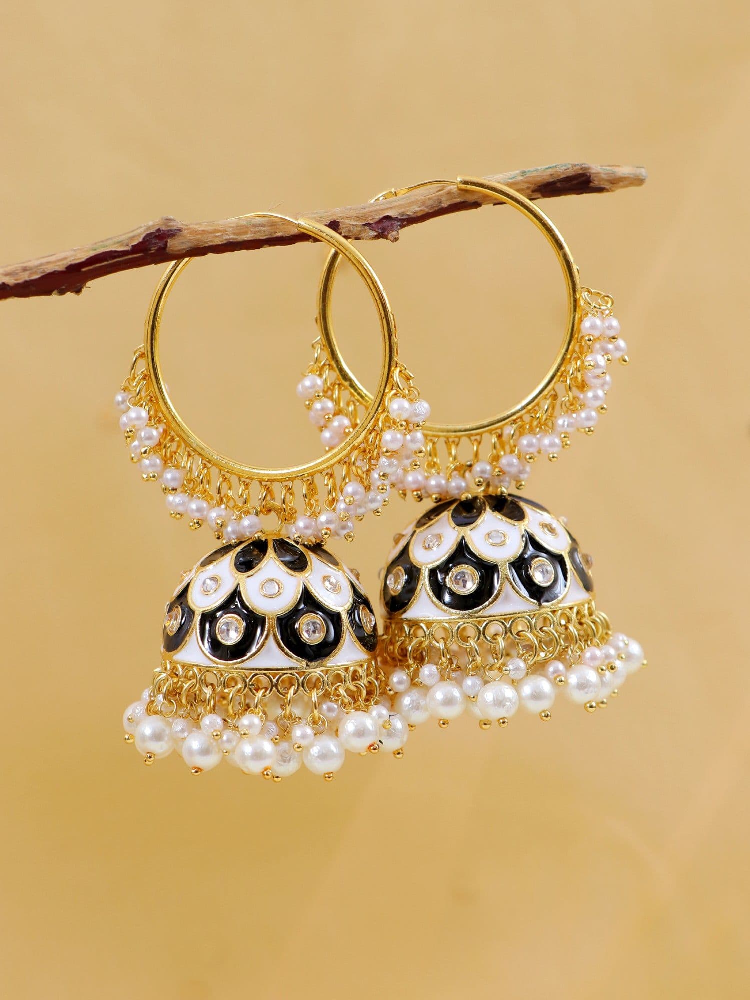 Dazzling Jhumki Earrings: Embrace Your Tradition with Classic Jhumka