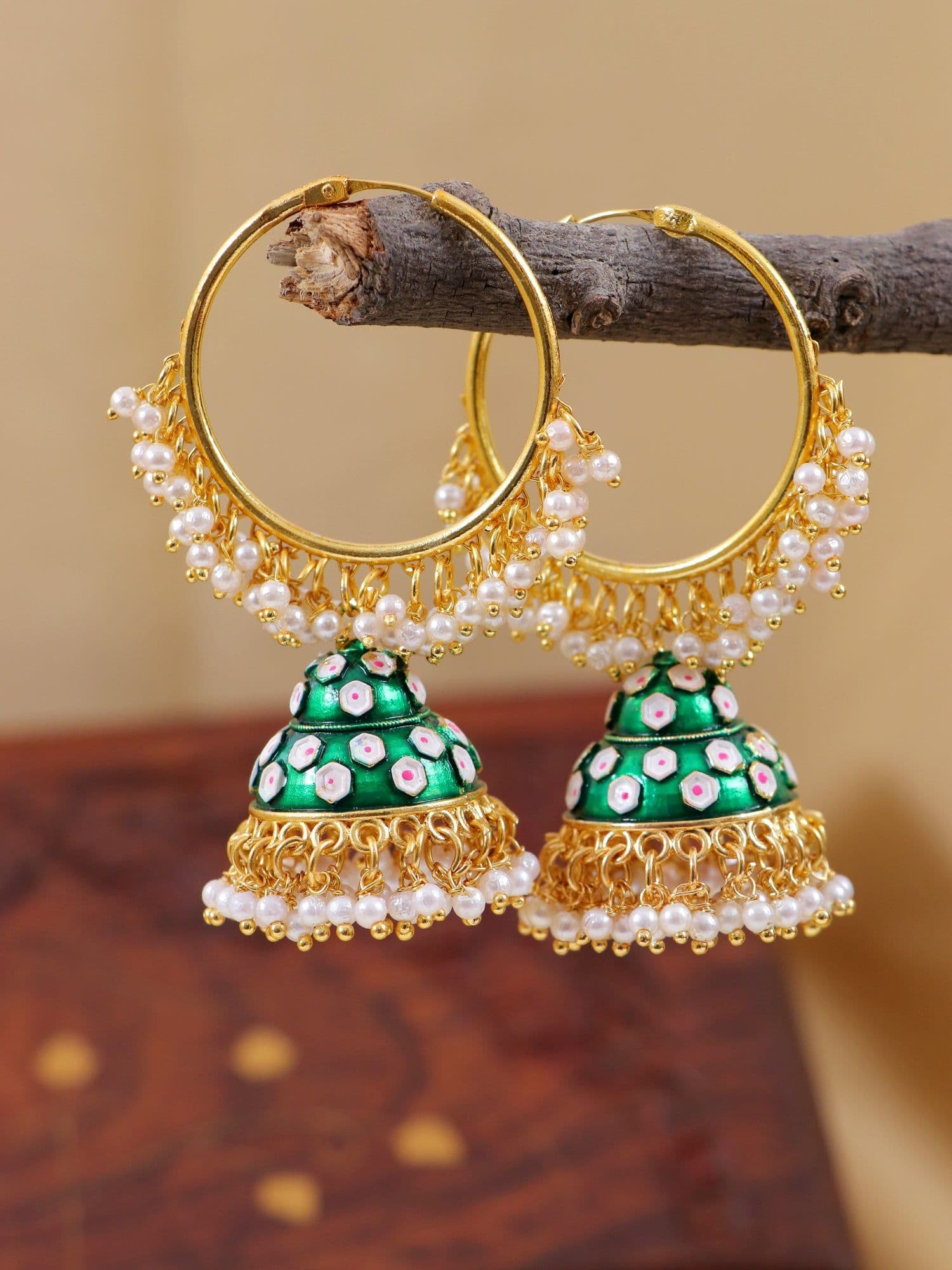 Traditional Jhumka - Enchanting Jhumki Earrings for Fashionistas
