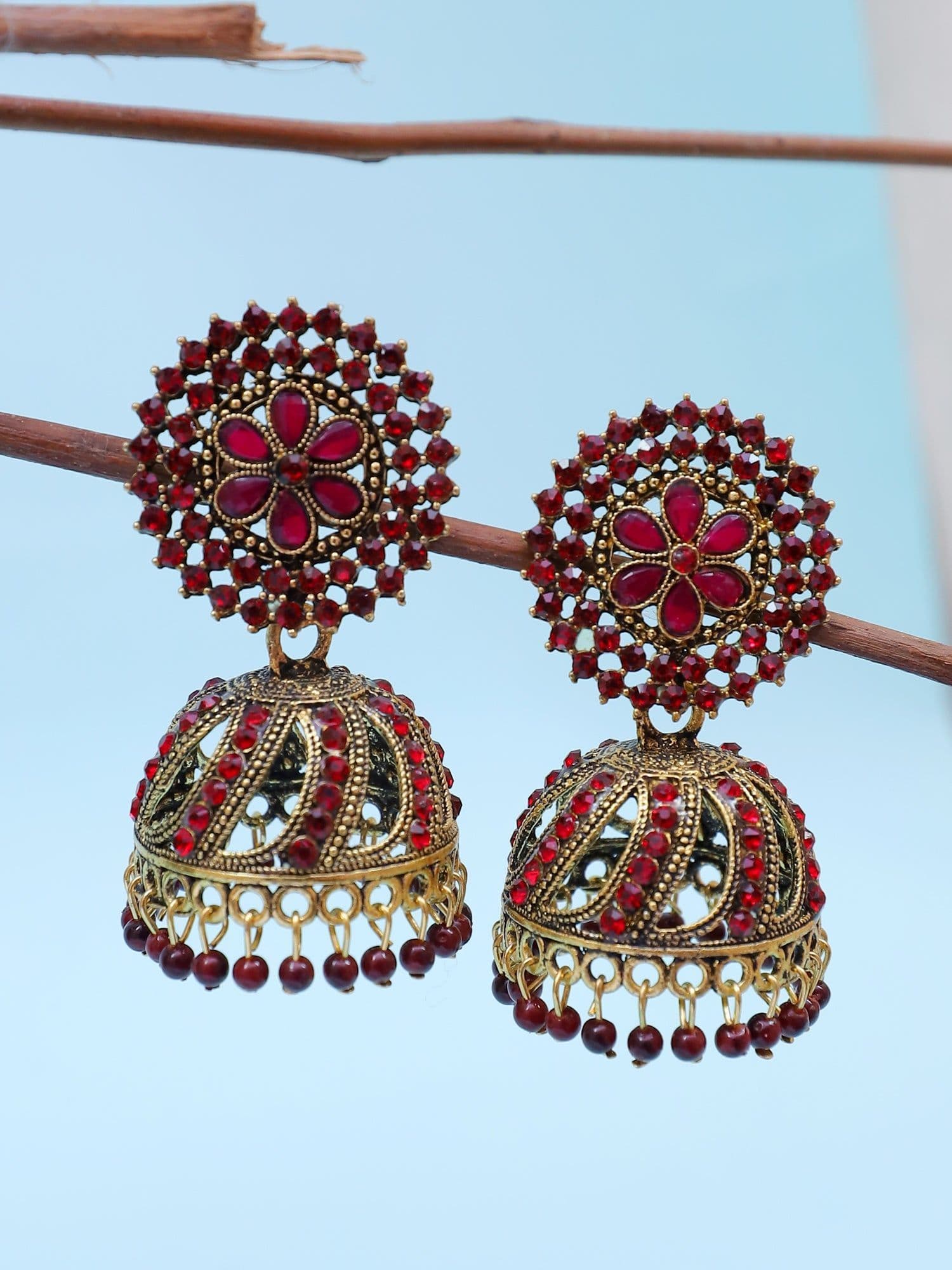 Elegant Traditional Jhumki Earrings for the Fashion-Savvy Woman
