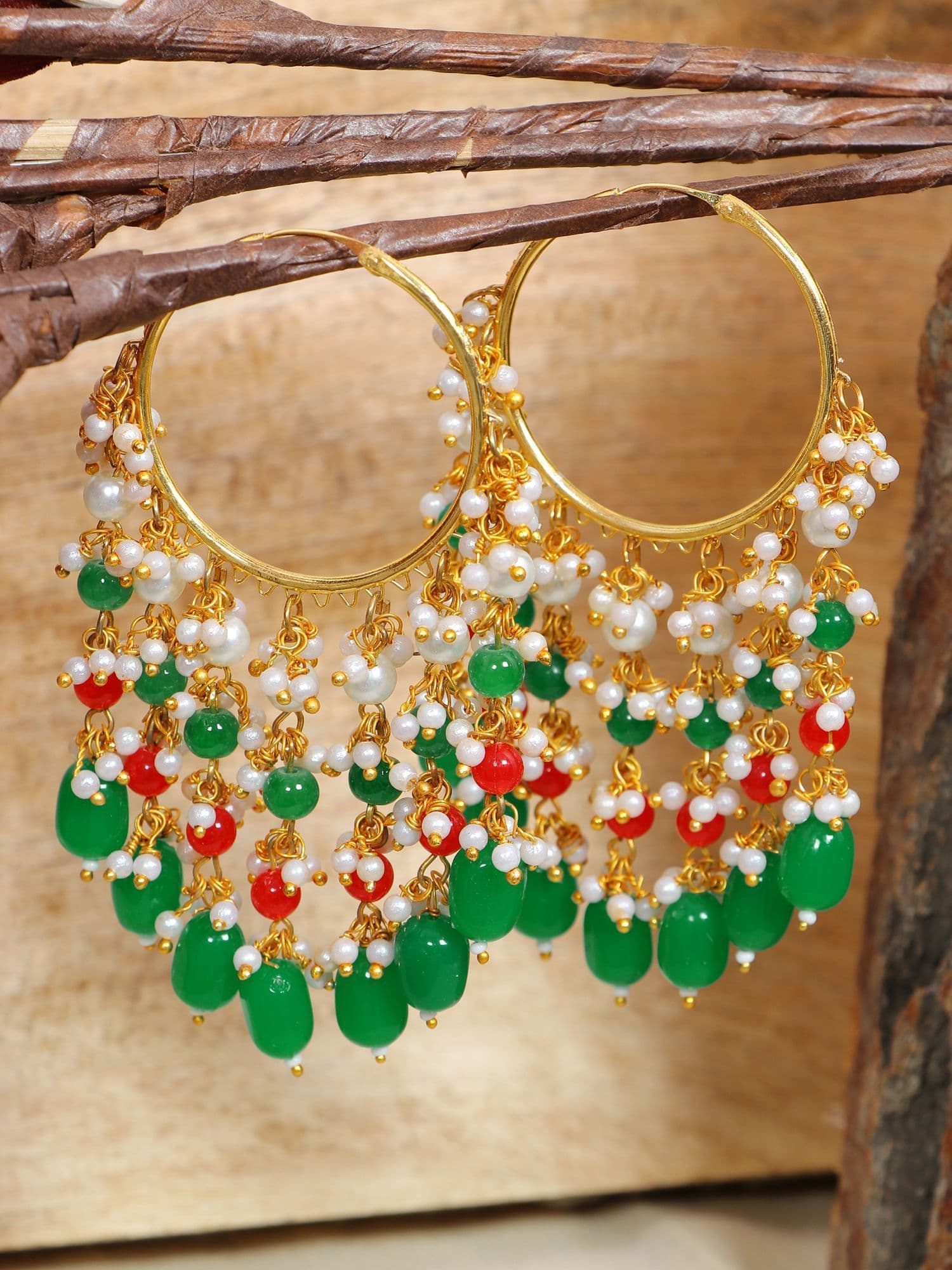 Glamourous Jhumki Earrings: Your Traditional Jhumka Accessory