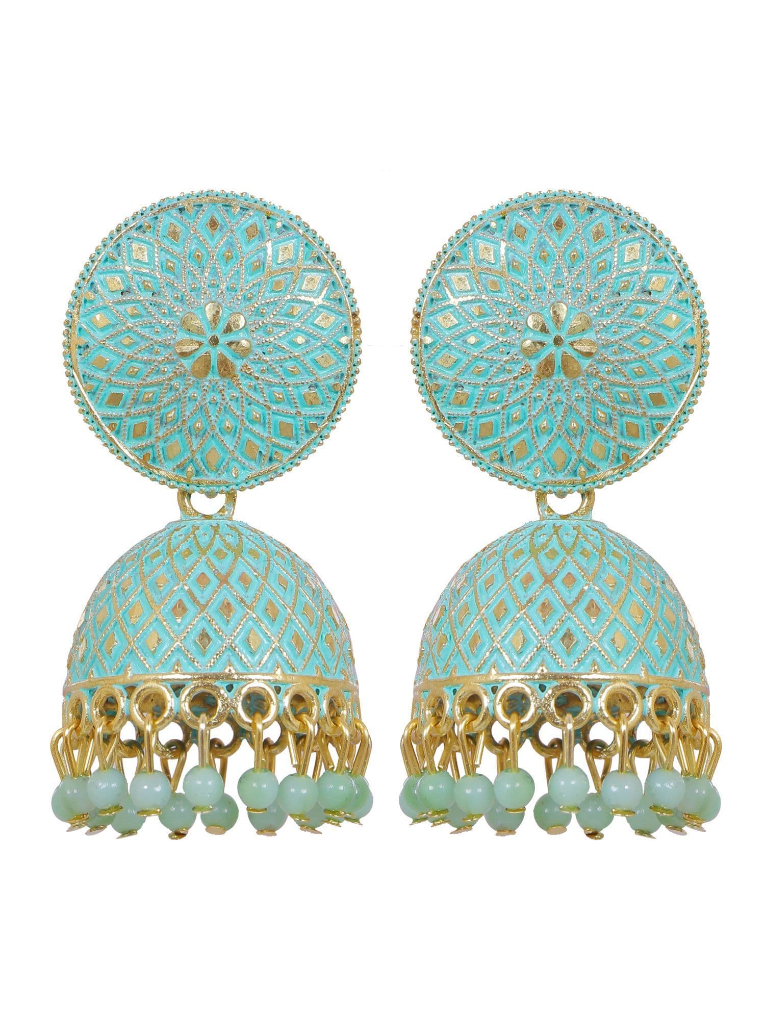 Bespoke Traditional Jhumki Earrings for Fashion Aficionados