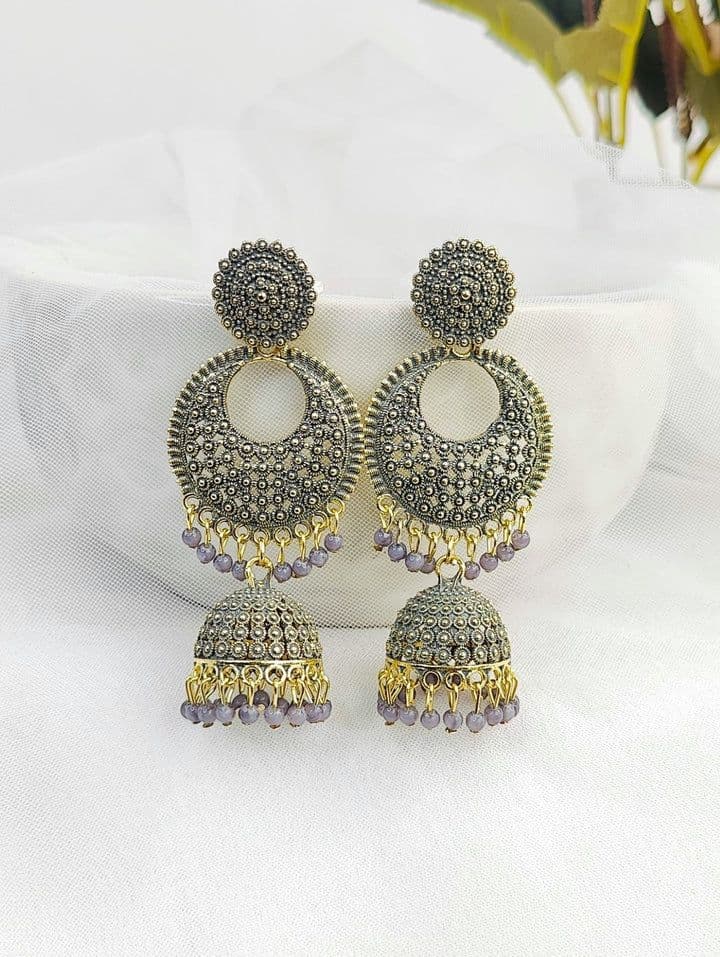 Traditional Charms: Your Jhumki Earrings Style Statement