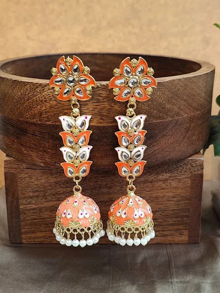 Jhumki Delight: Embrace Tradition with Jhumka Earrings