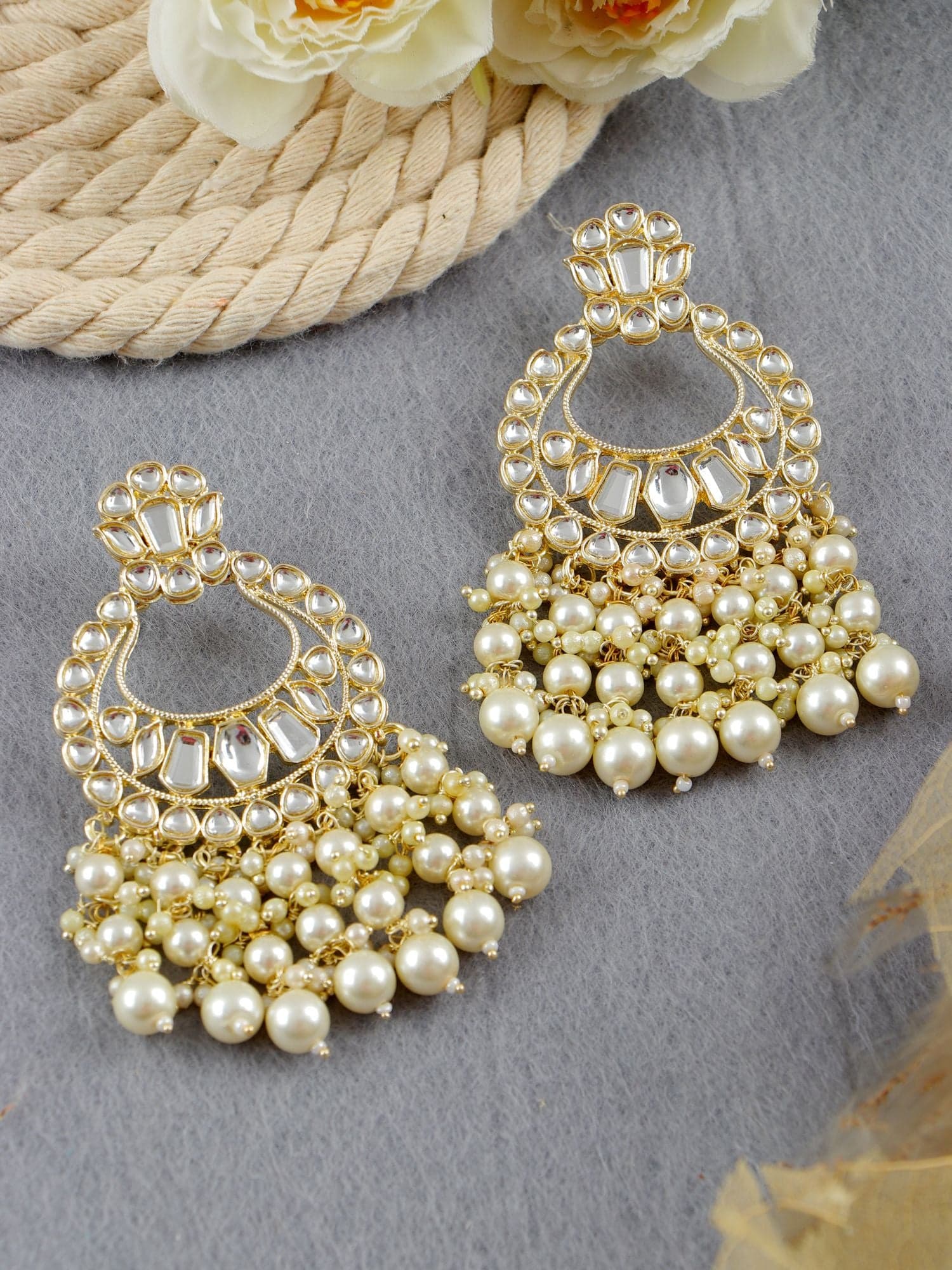 Charming Jhumki Earrings – Traditional Indian Jewelry for Weddings, Festivals & Gifts