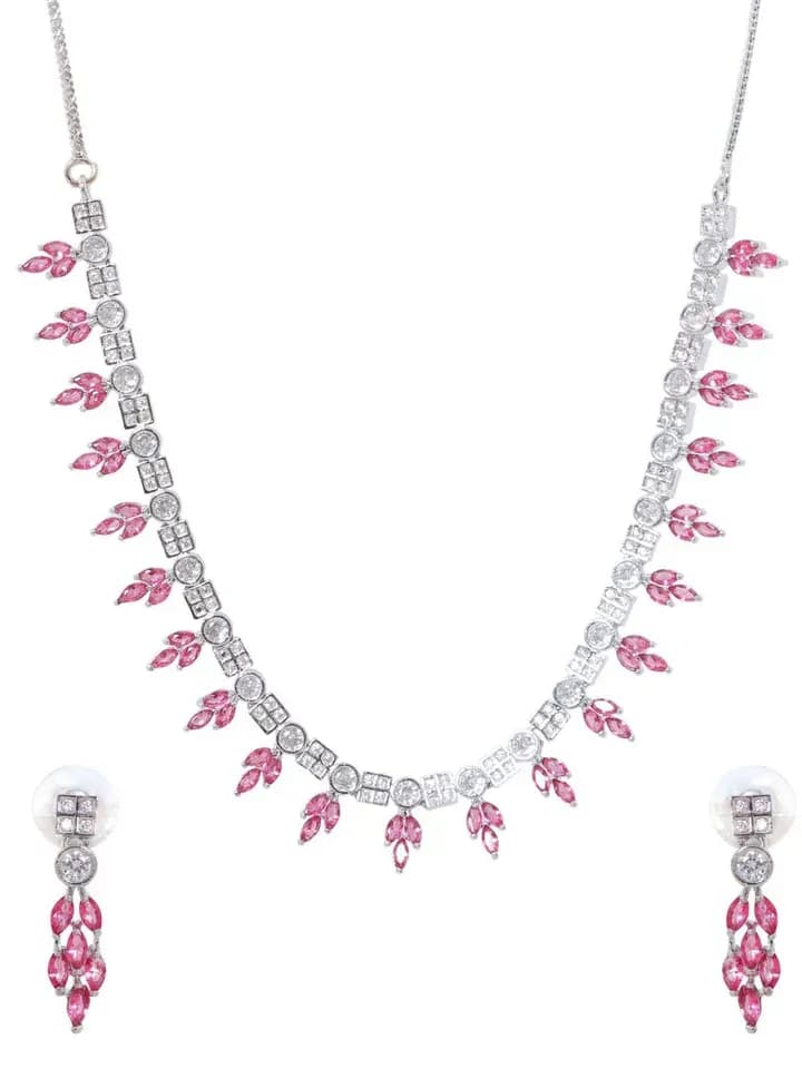 GlimmerGlow Bridal American Diamond Set - Affordable Luxury Online