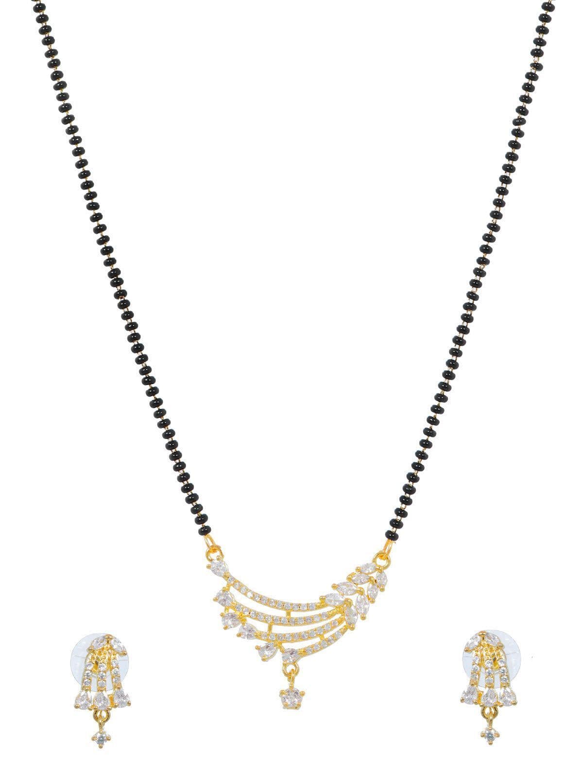 Charming Mangalsutra and Earrings Set: Enlight Fresh New Design