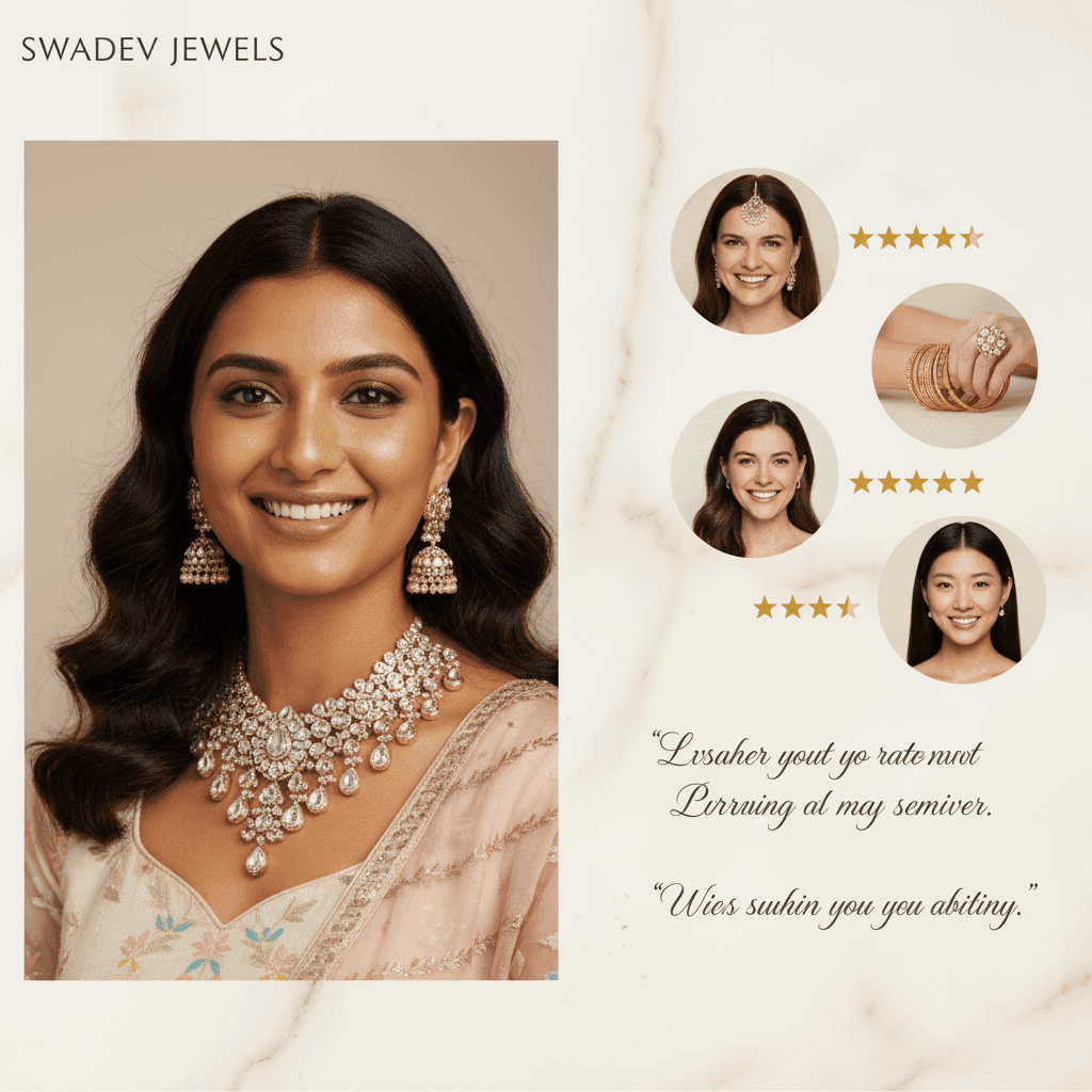 Happy Customer Review on swadevjewels