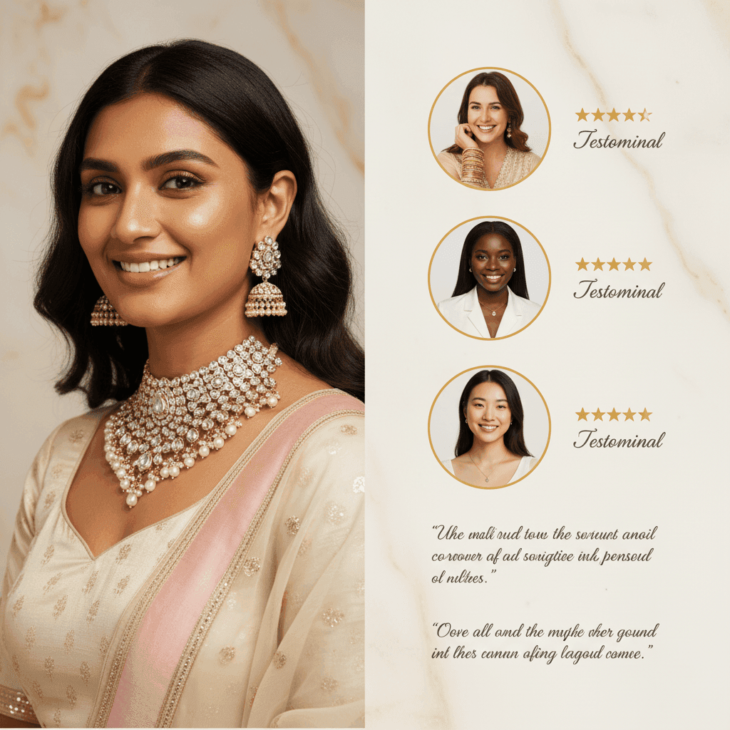 Happy Customer Review on swadevjewels